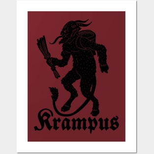 Krampus Posters and Art